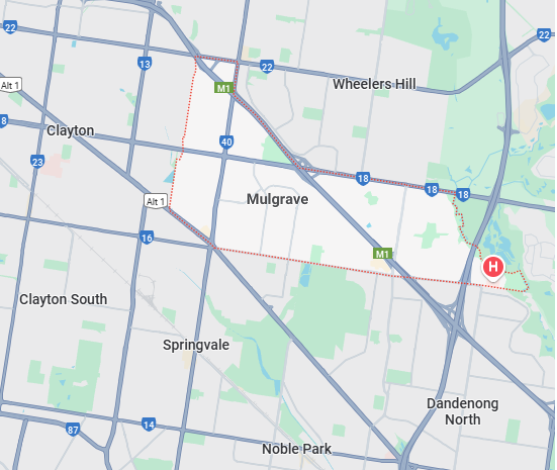 image of the map of Mulgrave